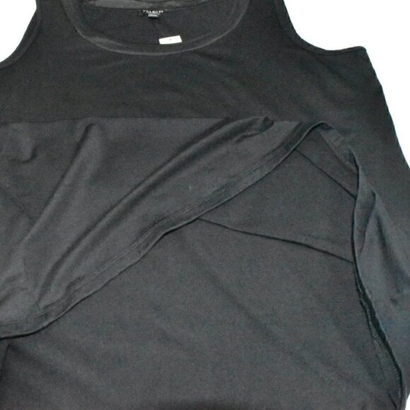 Talbots Woman Petites Black Sleeveless Pullover Top Size XP - Picture 8 of 8